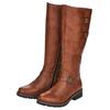 Winterstiefel REMONTE, Damen, Gr. 39, XL-Schaft, braun, Lederimitat, klassisch, Schuhe, Blockabsatz, Langschaftstiefel, Wechselfußbett, XL-Schaft, Topseller