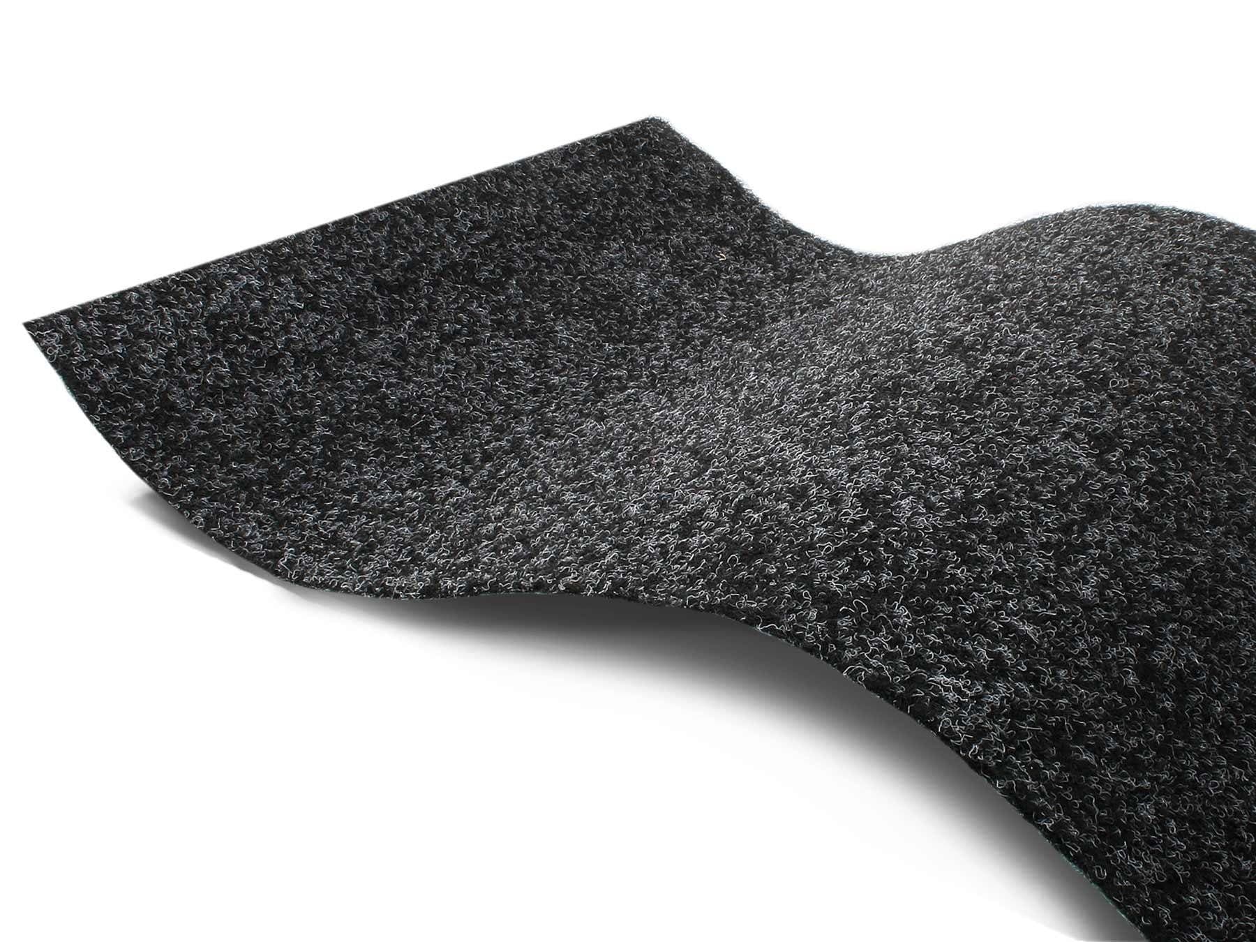 Kunstrasen "PARK, Made in Netherlands", grau (anthrazit), B:133cm H:7mm L:700cm, Polypropylen (PP), PRIMAFLOR-IDEEN IN TEXTIL, Teppiche, mit Noppen, strapazierfähig, witterungsbeständig & wasserfest
