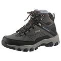 Schnürboots SKECHERS "SELMEN" Gr. 35, grau (grau, schwarz kombiniert) Damen Schuhe Boots ideal für Outdoor-Aktivitäten