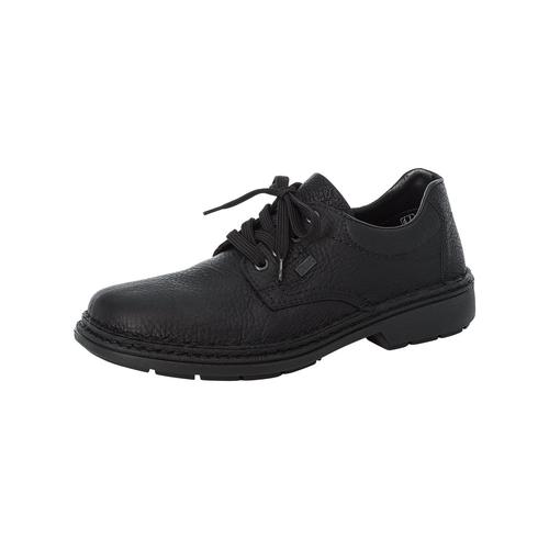 Schnürschuh RIEKER Gr. 42, schwarz Herren Schuhe mit TEX-Membran, Freizeitschuh, Halbschuh, Schnürschuh