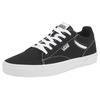 Sneaker VANS "Seldan", Gr. 42,5, schwarz, Textil, sportlich, Schuhe Sneaker low Skaterschuh Canvassneaker, aus textilem Canvas-Material