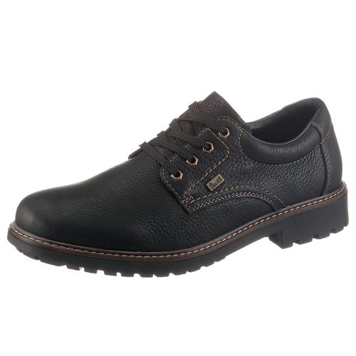 Schnürschuh RIEKER Gr. 40, schwarz Herren Schuhe mit TEX-Membrane, Freizeitschuh, Halbschuh, Schnürschuh