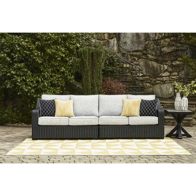 Beachcroft Outdoor Left and Right Arm Facing Loveseats