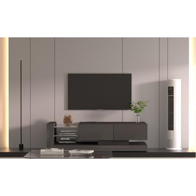 TV Console with Storage Cabinets