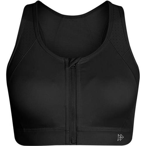 YVETTE Damen BH Sport Bra Romy, Größe XL+ in Schwarz