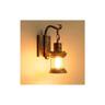 Wandlampe Antik Wandleuchte Vintage Metall Wandlampe Retro Glas Wandlampe Innen für Lanhaus,