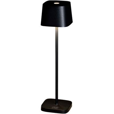 Konstsmide - 7829-750 Capri Akku-Tischlampe 2.2 w Warmweiß Schwarz