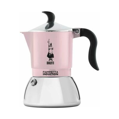 BIALETTI Bialetti Espressokocher Primavera Fiammetta Induktion 4 Tassen rosa (6586)