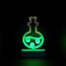 Neon Night Light Candy Bat Skull Hat Shaped AAA Battery Powered USB Powered