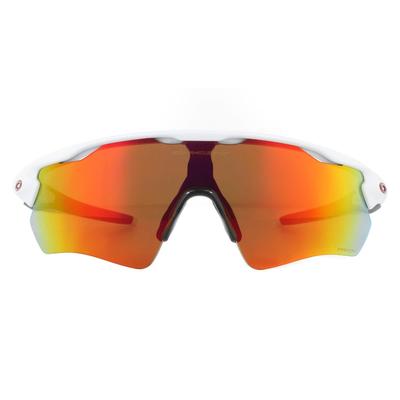 Oakley Sonnenbrille Radar EV Pfad OO9208-72 poliert weiß Prizm Rubin