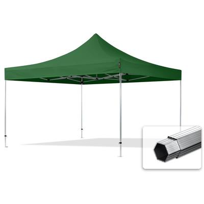 Toolport - 4x4 m Faltpavillon professional Alu 40mm, dunkelgrün Image
