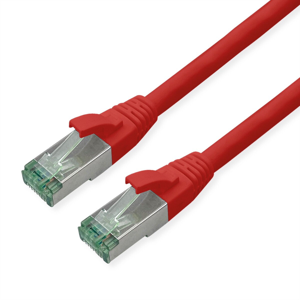 ROLINE RECYCLED MATERIAL ROLINE RM Patchkabel Cat.6A S/FTP (PiMF), rot, 5 m Image