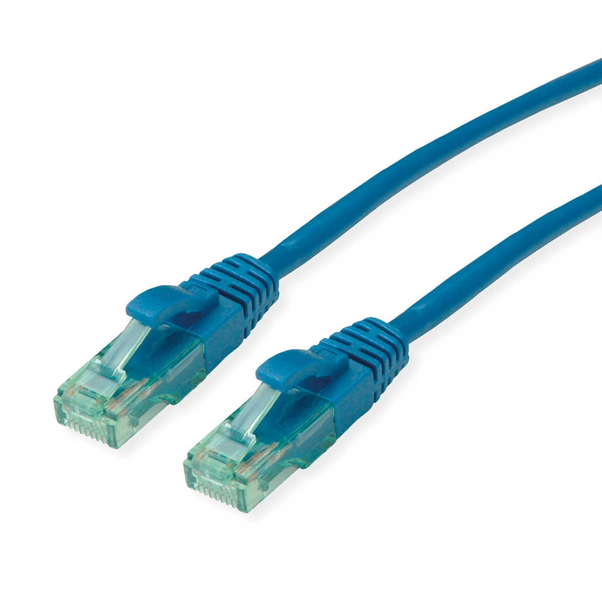 ROLINE RECYCLED MATERIAL ROLINE RM Patchkabel Cat.6A UTP, blau, 5 m Image