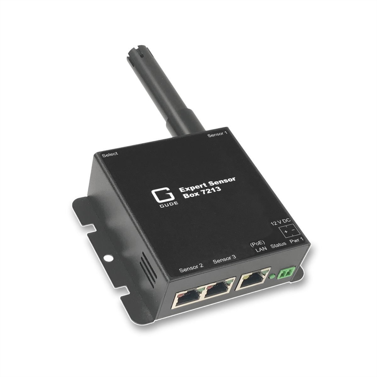 GUDE 721312 Expert LAN-Sensor für Temperatur und Luftfeuchte, PoE Image
