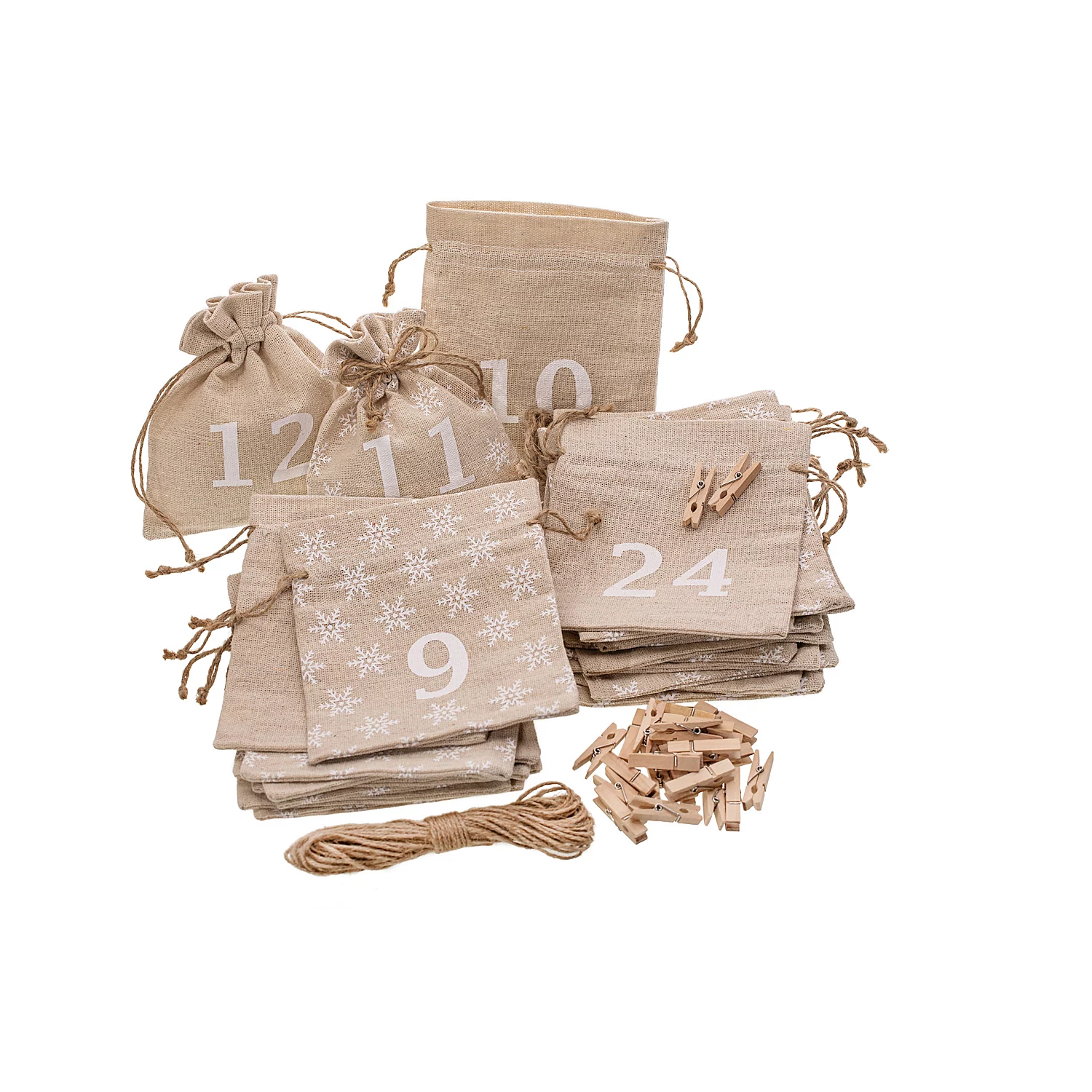 Adventskalender Schneeflocke Image