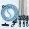 120CM mode téléphone portable bandoulière téléphone collier lanière poignet sangles avec crochet carte couverture de téléphone Anti-perte lanière cordon