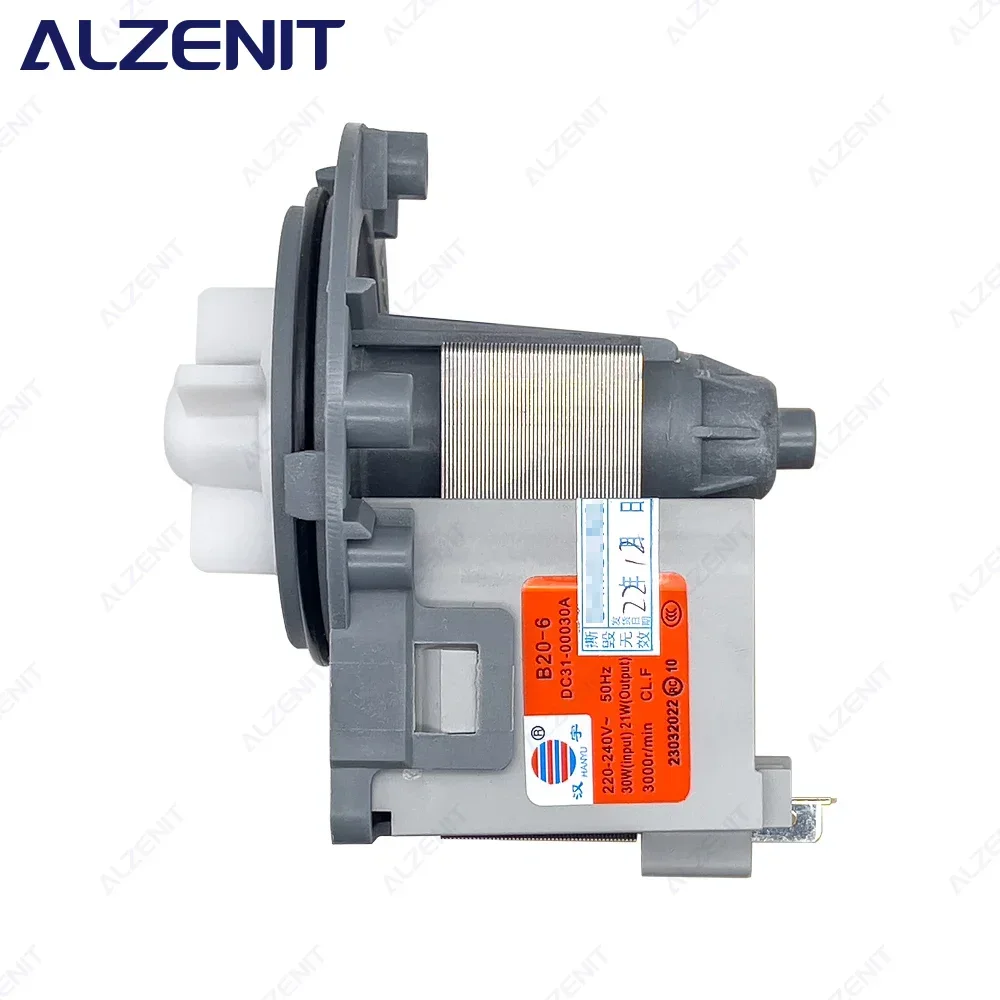 Neue Für Samsung Waschmaschine Ablauf Pumpe Motor B20-6 220-240V 50Hz 30W 3000r/min DC31-00030A waschmaschine Entwässerung Teile