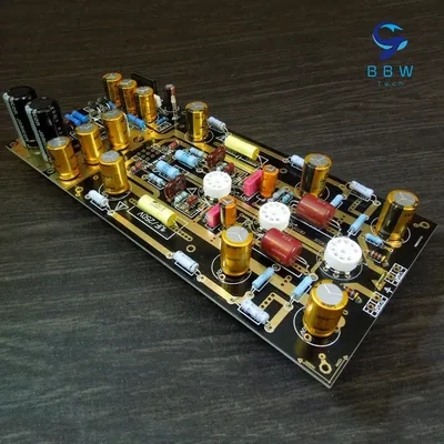 HiFi Audio Vereinigten Königreich ear834 MM RIAA Rohr Phono Verstärker Stereo amp LP Plattenspieler Pre-Amp DIY KIT Image