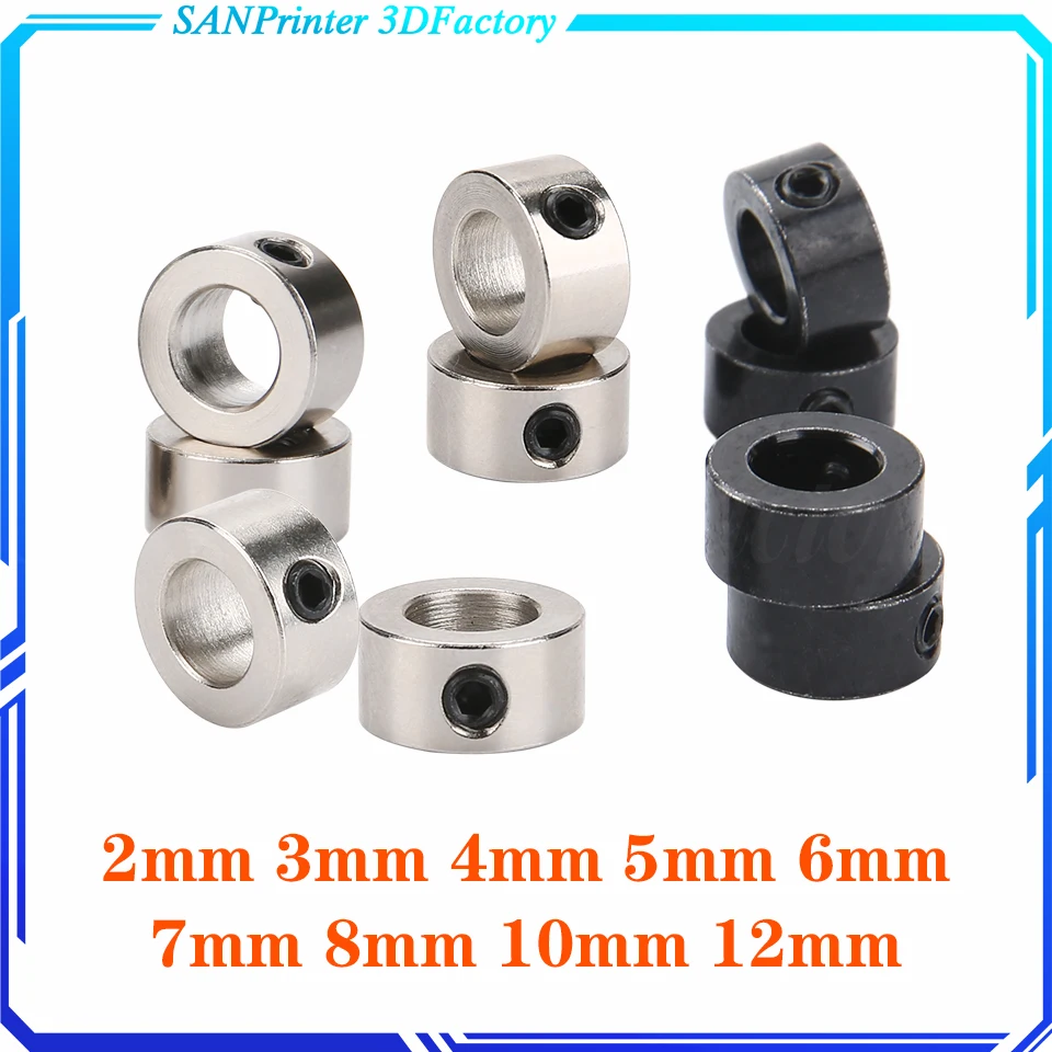 Opensource Lock Collar T8 Lead Screw Lock Screw Lock Ring Lock Block Isolation Column 5mm/6mm/8mm For 3D Printer CNC Image