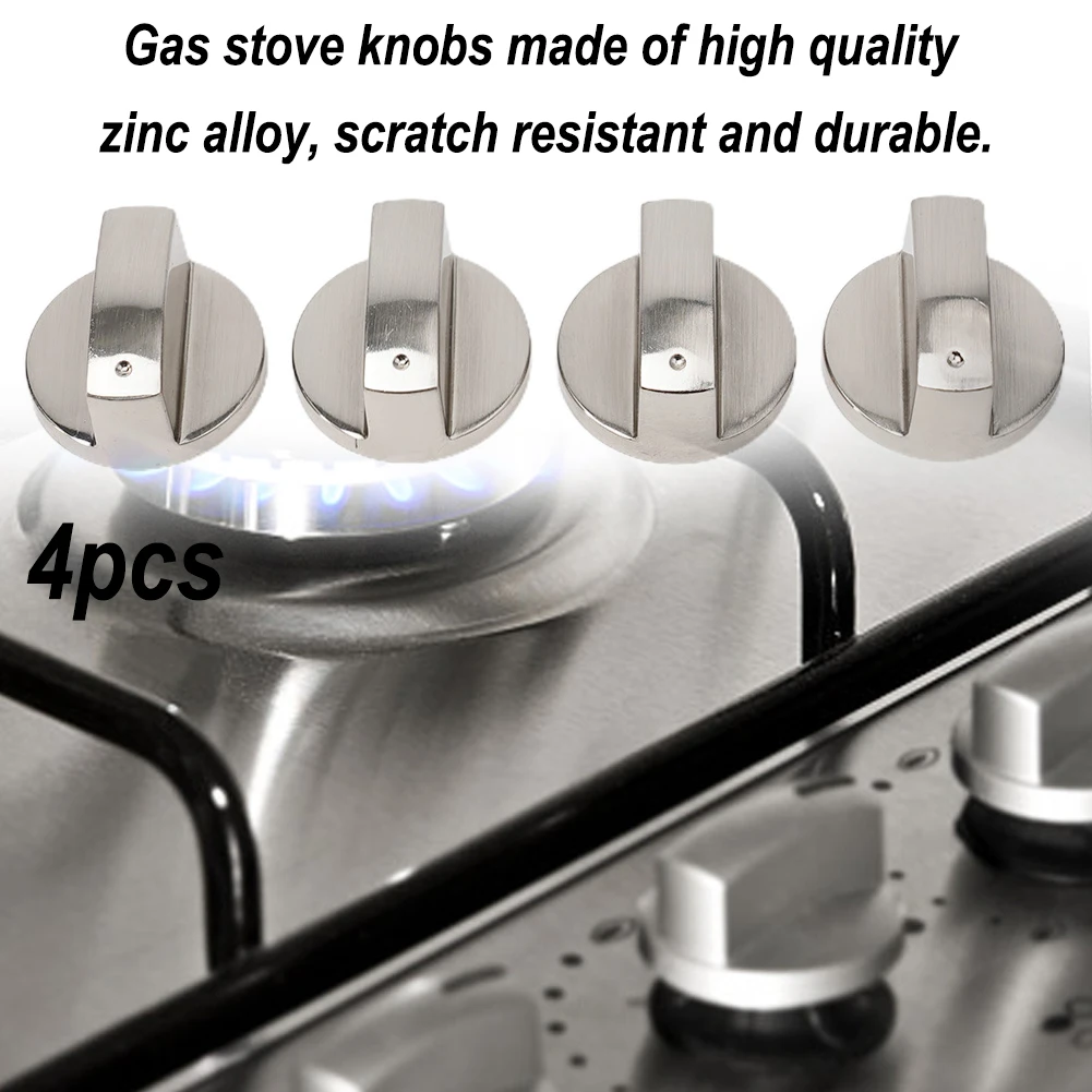 4 pezzi manopole fornello a gas fornello forno piano cottura manopole di controllo interruttore 6mm fornello da cucina fornello a gas piano cottura controllo accessori fornello a gas