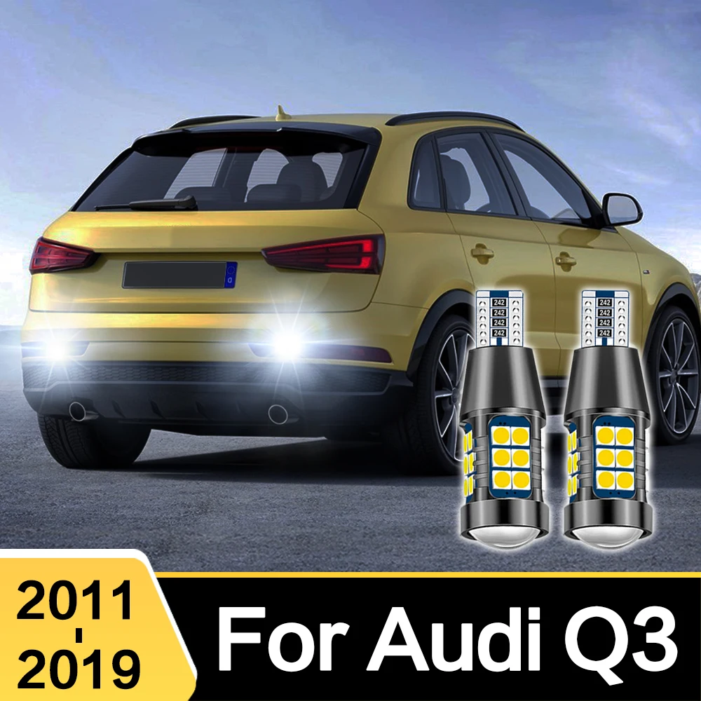 2 pz per AUDI Q3 2011 2012 2013 2014 2015 2016 2017 2018 2019 LED auto luce di retromarcia Canbus lampadine accessori