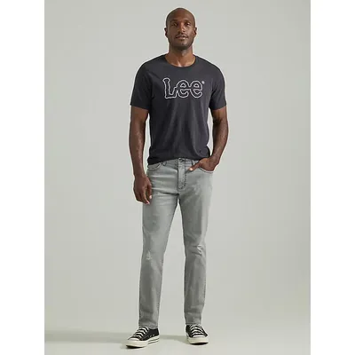 Lee Extreme Motion Straight Tapered Jeans Grey Scotch (Size 34 x 29)