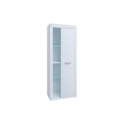 VCM Schrank Vitrine Wohnzimmer Holz Glas Usilo Image