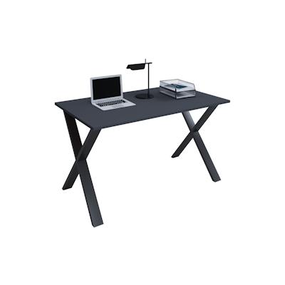 VCM Schreibtisch Lona Schwarz / Anthrazit H. 76 x B. 110 x T. 80 cm Image