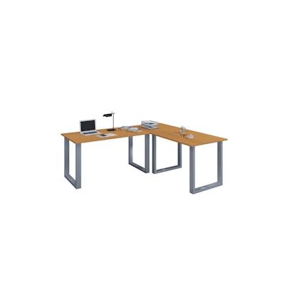 VCM U Schreibtisch Eckschreibtisch L Form 190x130x50 Image