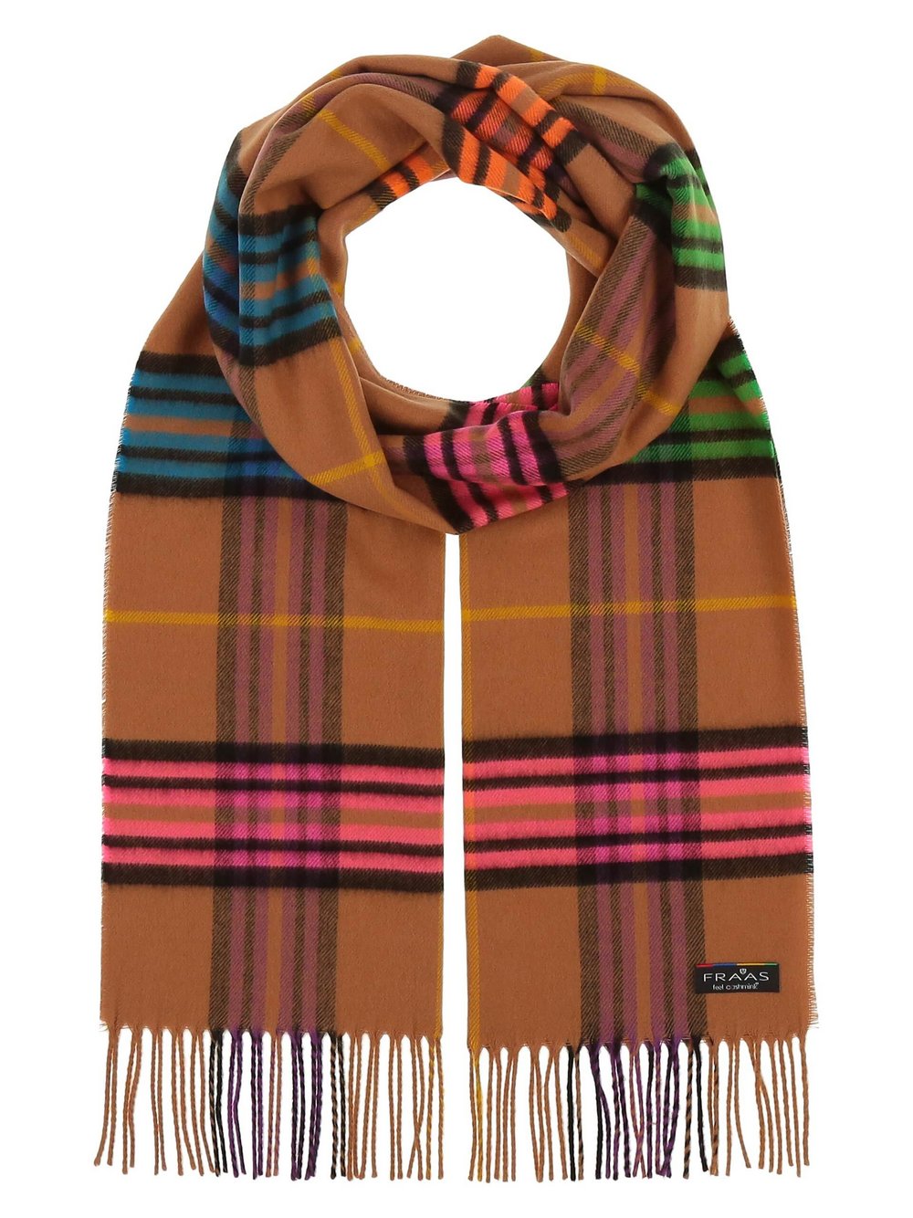 Fraas Schal Damen camel, ONE SIZE Image