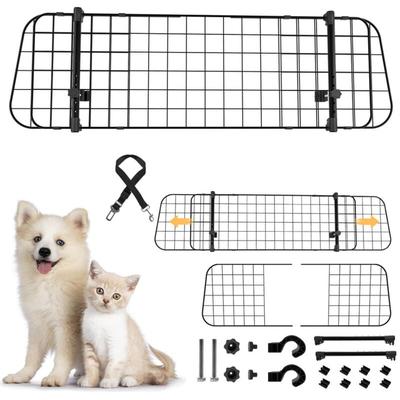 Hundegitter auto verstellbar von 90-145 cm verstellbare Breite Trenngitter Universal Image