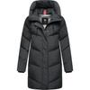 Kurzmantel RAGWEAR "Avelin", Damen, Gr. M (38), grau (dunkelgrau), Obermaterial: 100% Polyester, Innenfutter: 100% Polyester, Wattierung: 100% Polyester, Basic, gerade ca. Mitte Oberschenkel, hoch geschlossener Ausschnitt, Langarm Ärmel ohne...