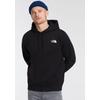 Kapuzensweatshirt THE NORTH FACE "M SIMPLE DOME REGULAR HOODIE", Herren, Gr. XL, schwarz (tnf schwarz), Sweatware, Obermaterial: 74% Baumwolle, 26% Polyester, unifarben, bedruckt, sportlich, Langarm Rippbündchen, Sweatshirts