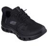 Slip-On Sneaker SKECHERS "GLIDE-STEP PRO", Damen, Gr. 39, schwarz, Textil, unifarben, sportlich, Schuhe, Slipper, Freizeitschuh mit komfortabler Heel Pillow Funktion