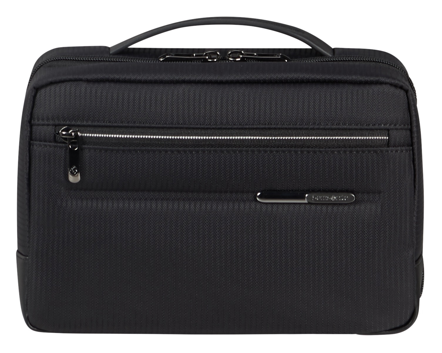 Kulturbeutel SAMSONITE "SPLENDIX 19", Damen, Gr. B/H/T: 27cm x 19cm x 10cm, schwarz, Nylon, unifarben, Taschen, Kosmetiktasche Beauty Case Toilettenbeutel Image