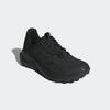 Wanderschuh ADIDAS TERREX "TERREX TRAILMAKER 2.0 LEATHER", Gr. 42, schwarz (core schwarz, core schwarz, grau four), Leder, Textil, sportlich, Schuhe