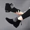 Shoes for Women 2024 Winter Plush Warm Women's Boots Low Heel Non-slip Commuter Office Ladies Shoes Fashion Zipper Short Boots