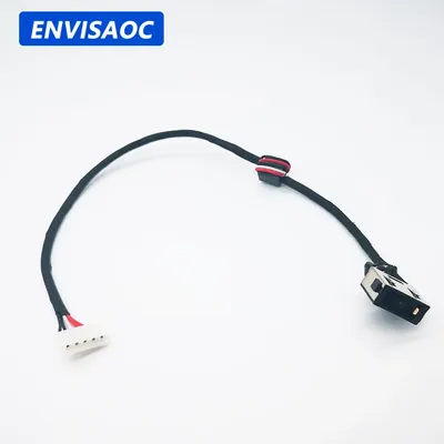 DC Power Jack mit Kabel für Lenovo Y520 Y520-15 Y520-15IKBN R720-15IKBN Laptop DC-IN Lade Flex Kabel Image