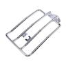 1PCS (chrome)Porte-bagages pièces de moto porte-bagages moto bagages arrière garde-boue support