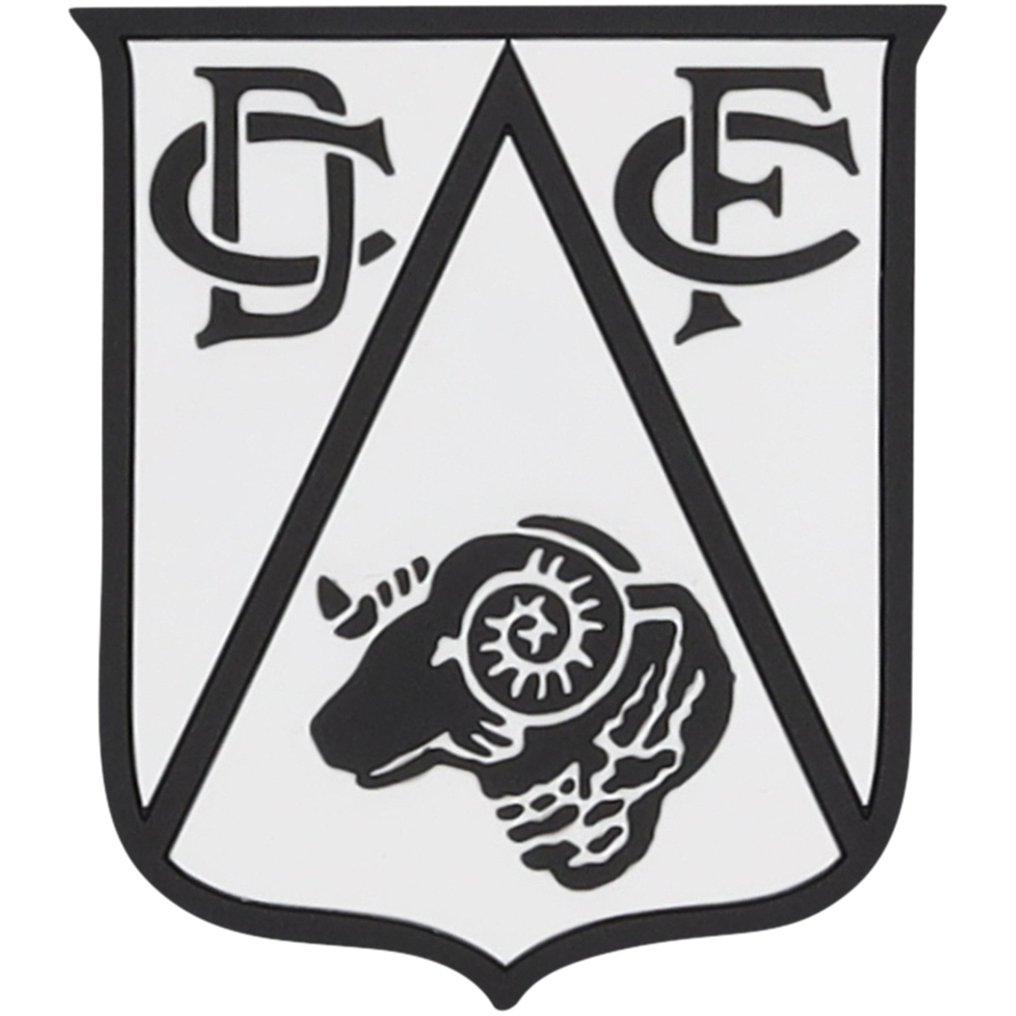 Derby County Kühlschrankmagnet im Retro-Stil Image