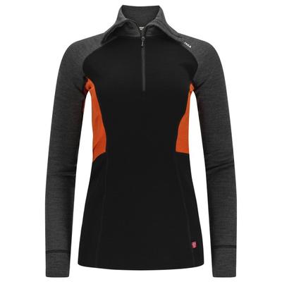 Aclima - Women's Warmwool Polo - Merinoshirt Gr S schwarz Image