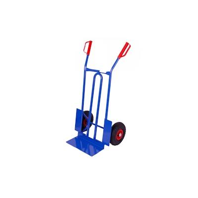 Sackkarre 250 kg HxBxT: 108x58x48 cm, blau (klappbare Schaufel) (Transportkarre Stapelkarre Handkarre, Umzugskarre) Image