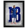 Chelsea Christopher Nkunku 2024-25 Print - Framed 16 x 12 Inch