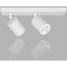 Gbly - Deckenlampe 2 Flammig Deckenstrahler Weiss - Flur Deckenleuchte GU10 Modern Deckenspot