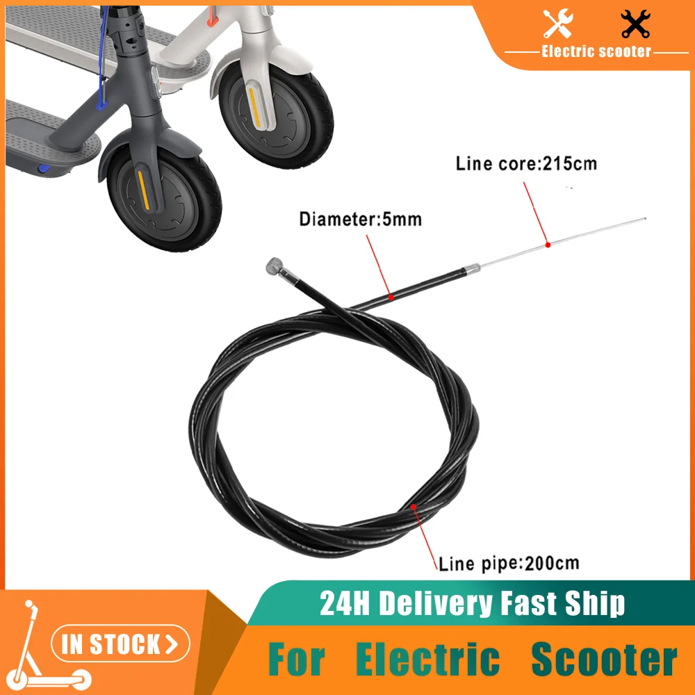 From 50cm to 200cm Brake Cable Length for Electric Scooter Mini Kids Minimoto Pocket Dirt Bike Kart Buggy ATV QUAD Brake Wires
