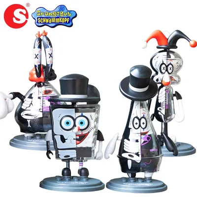 SpongeBob SquarePants Patrick Star Squidward Tentacles Captain Eugene H. Armor Abs Krabs Anime