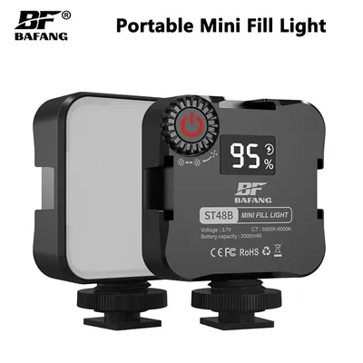 BAFANG Mini Fill Light Portable Pocket Selfie Light Handheld LED For DJI Sony Canon GoPro Camera