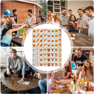 30MM Hotest Tiktok Seaside Escape Mahjong Tile Set 65PCS Hotest Party Classic Board Game 22MM