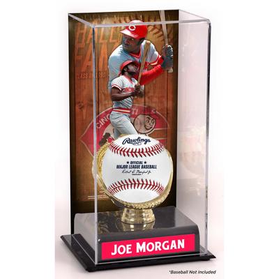 Joe Morgan Cincinnati Reds Hall of Fame Sublimierte Vitrine mit Bild Image