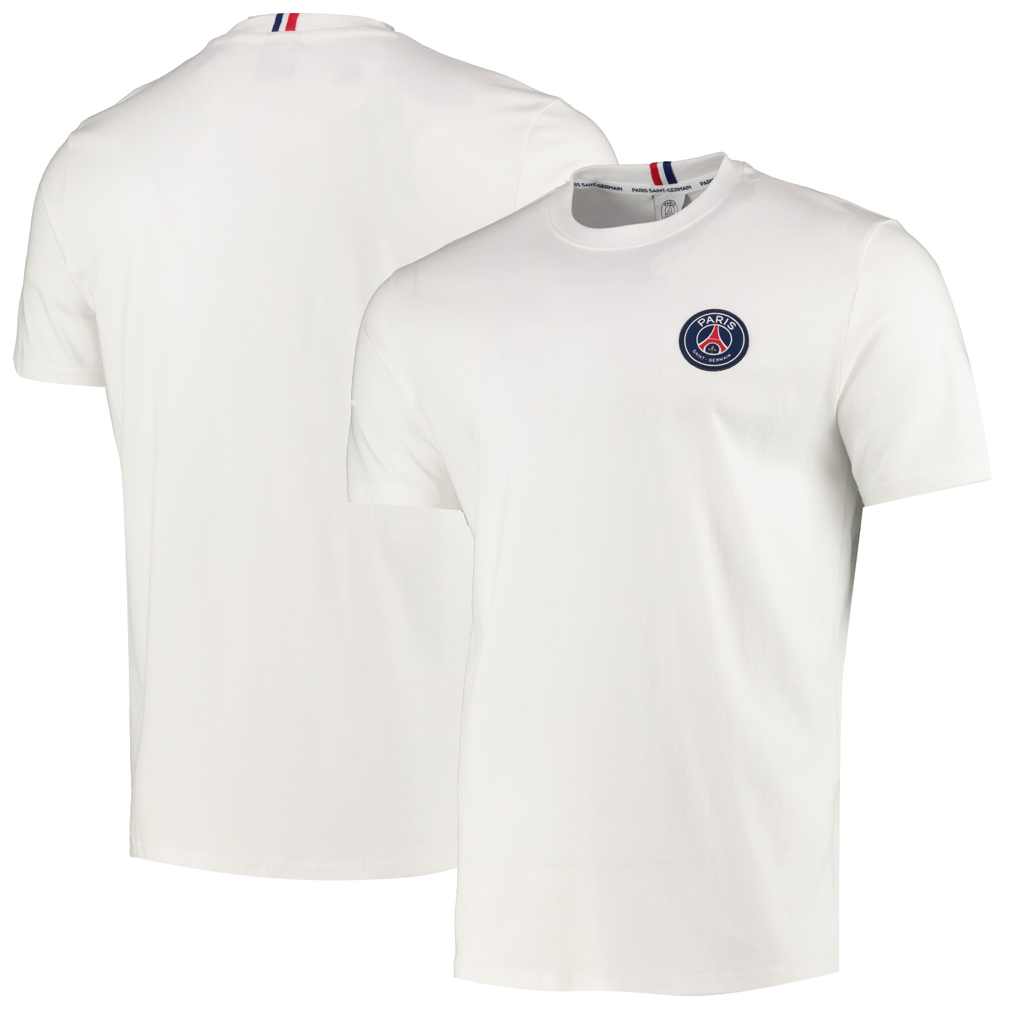 Paris Saint-Germain Core Wappen-T-Shirt - Weiß - Herren Image